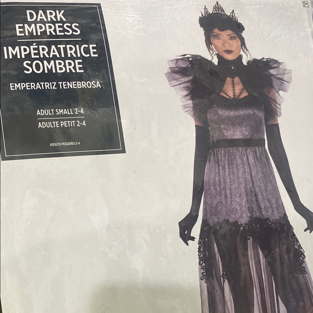 Dark Empress Costume - Black and Purple